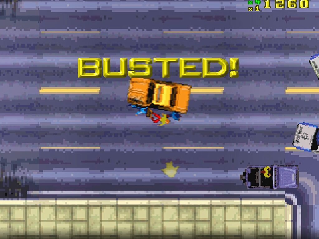 gta busted