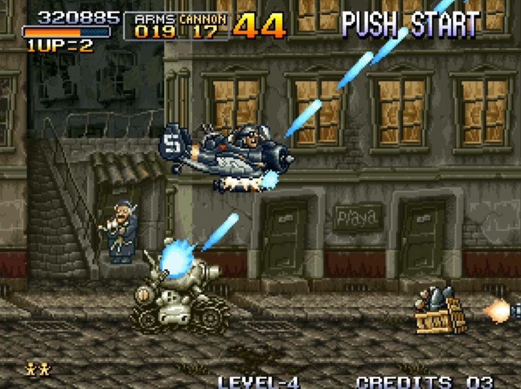 metal slug tanque