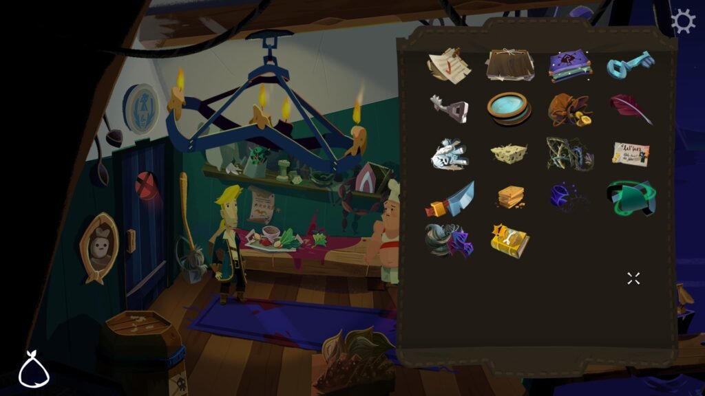 Inventario de Return to Monkey Island