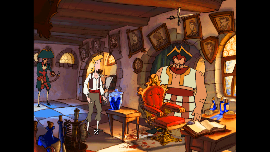 Barber&iacute;a en The Curse of Monkey Island