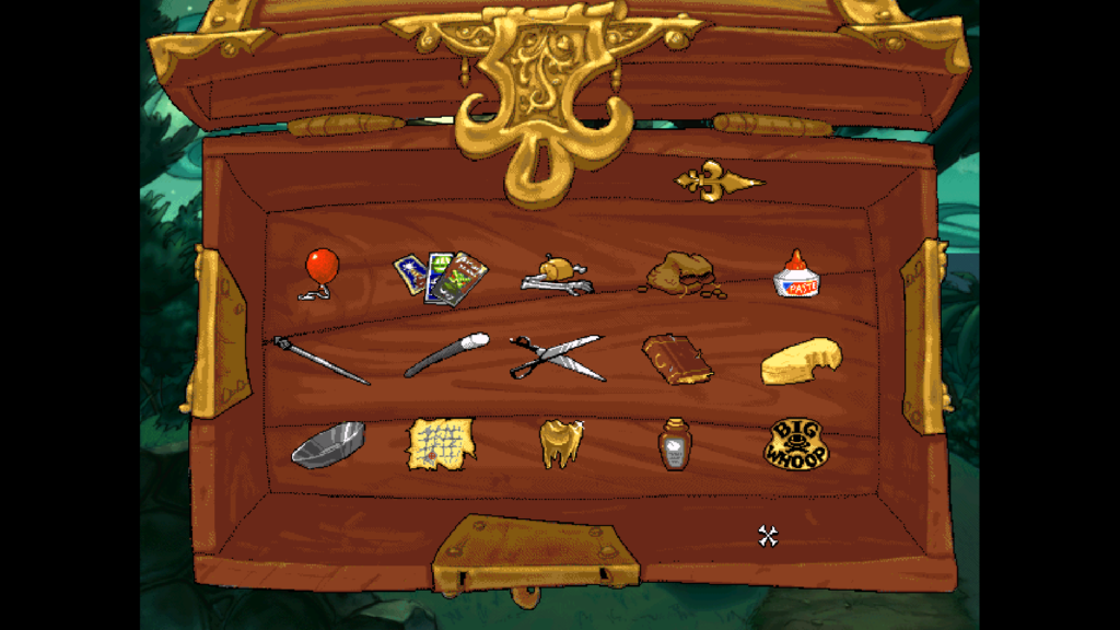 Inventario de The Curse of Monkey Island