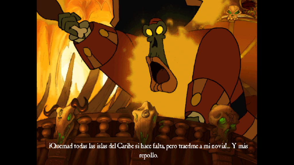 LeChuck en The Curse of Monkey Island.