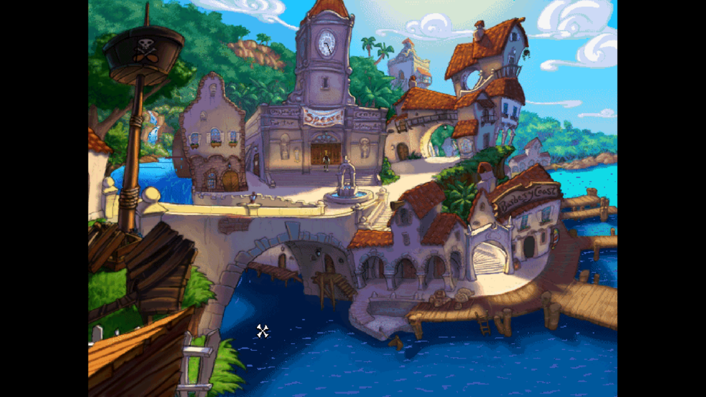 Puerto Pollo en The Curse of Monkey Island