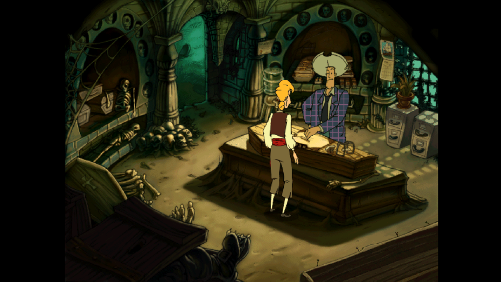 Oficina de Stan en The Curse of Monkey Island