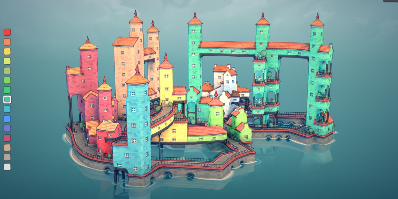 Townscaper, el placer de construir por construir